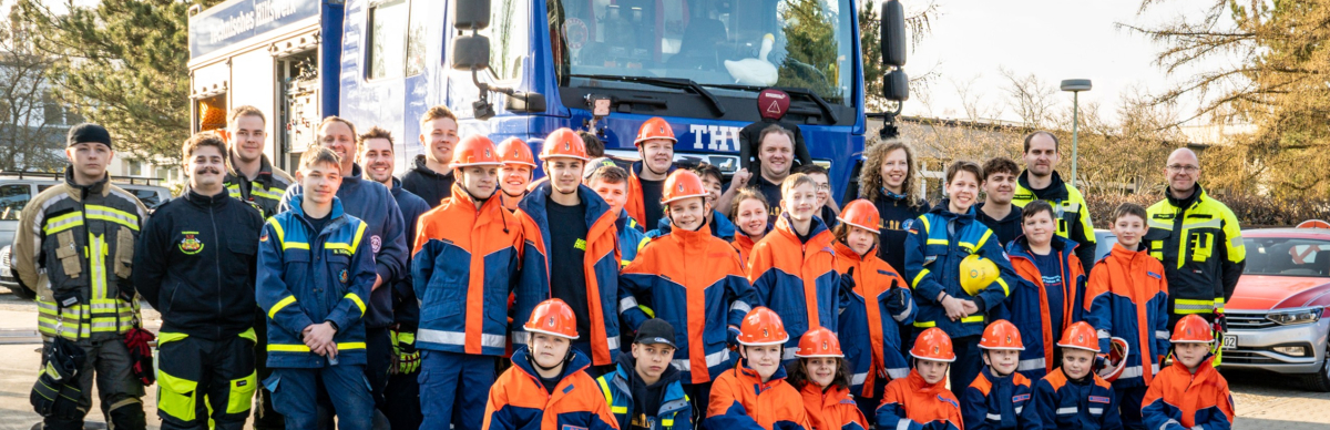 Gruppenbild THW-Ausbildungstag
